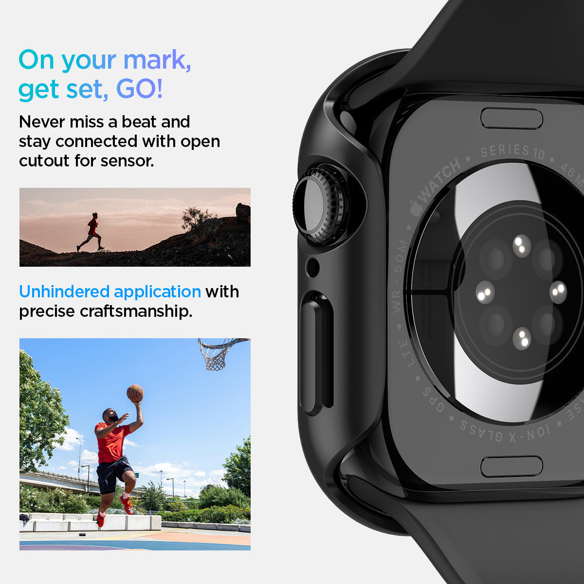 ACS08601 - Apple Watch Series (45mm) Case Thin Fit 
