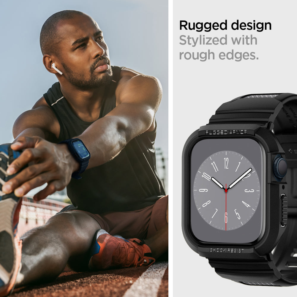 062CS25324 - Apple Watch Series (Apple Watch (45mm)) Case Rugged Armor Pro