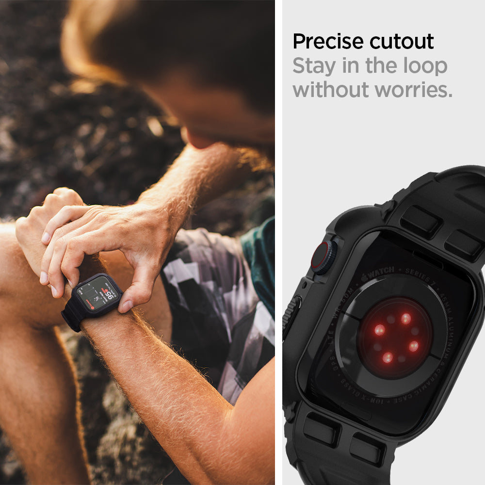 062CS25324 - Apple Watch Series (Apple Watch (45mm)) Case Rugged Armor Pro