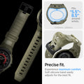 ACS05913 - Galaxy Watch 5 Pro (45mm) Case Rugged Armor Pro in vintage khaki precise fit. Experience maximum comfort. soft silicone band easily adjusts for the best fit.