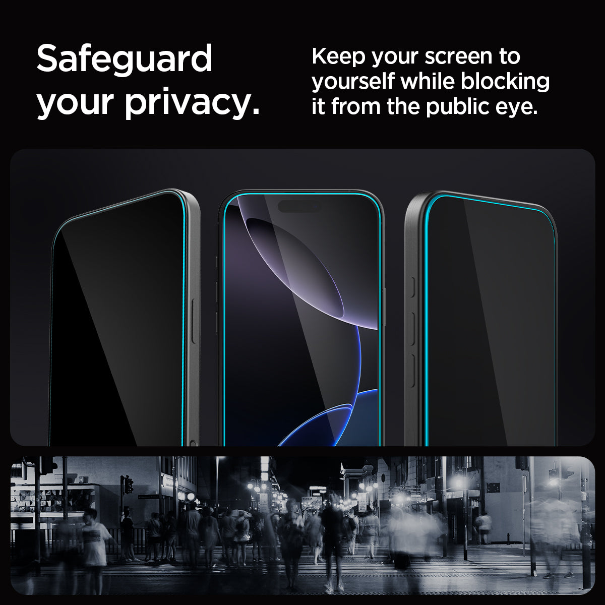 AGL07908 - iPhone 16 Pro Max GLAS.tR EZ Fit Privacy