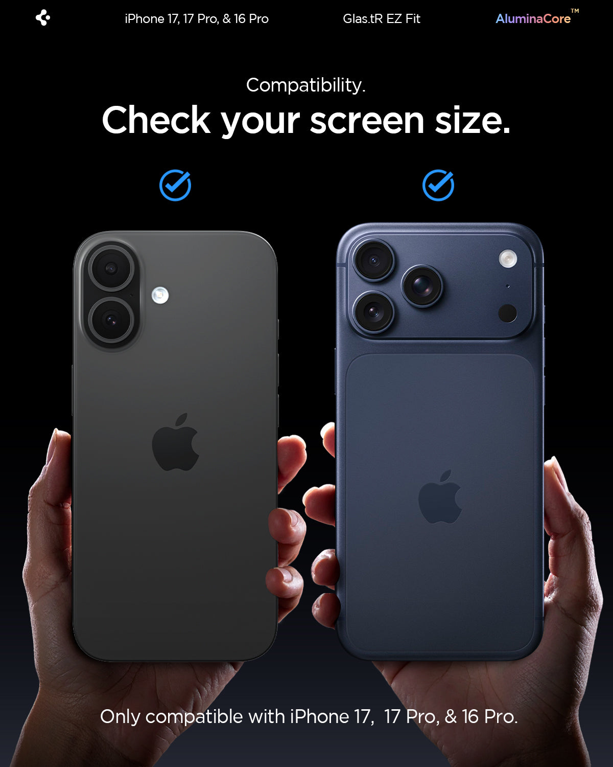 AGL07928 - iPhone 17 Pro / iPhone 17 GLAS.tR EZ Fit