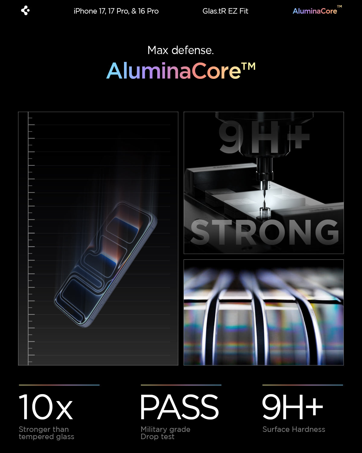 AGL07928 - iPhone 17 Pro / iPhone 17 GLAS.tR EZ Fit