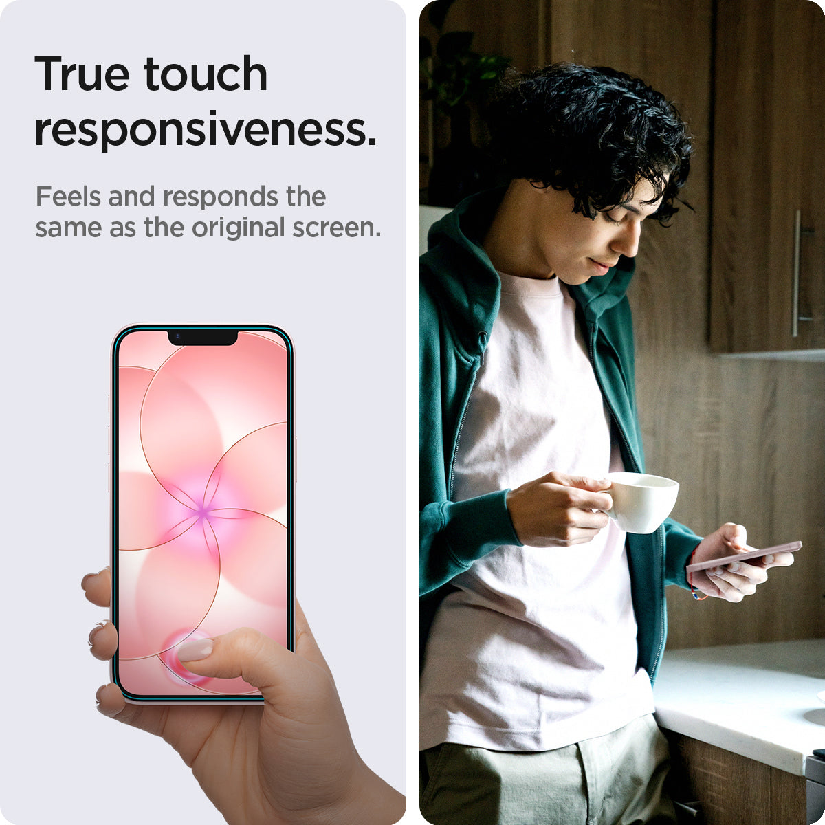 AGL03386 - iPhone 16e Screen Protector EZ FIT GLAS.tR (Sensor Protection) 
