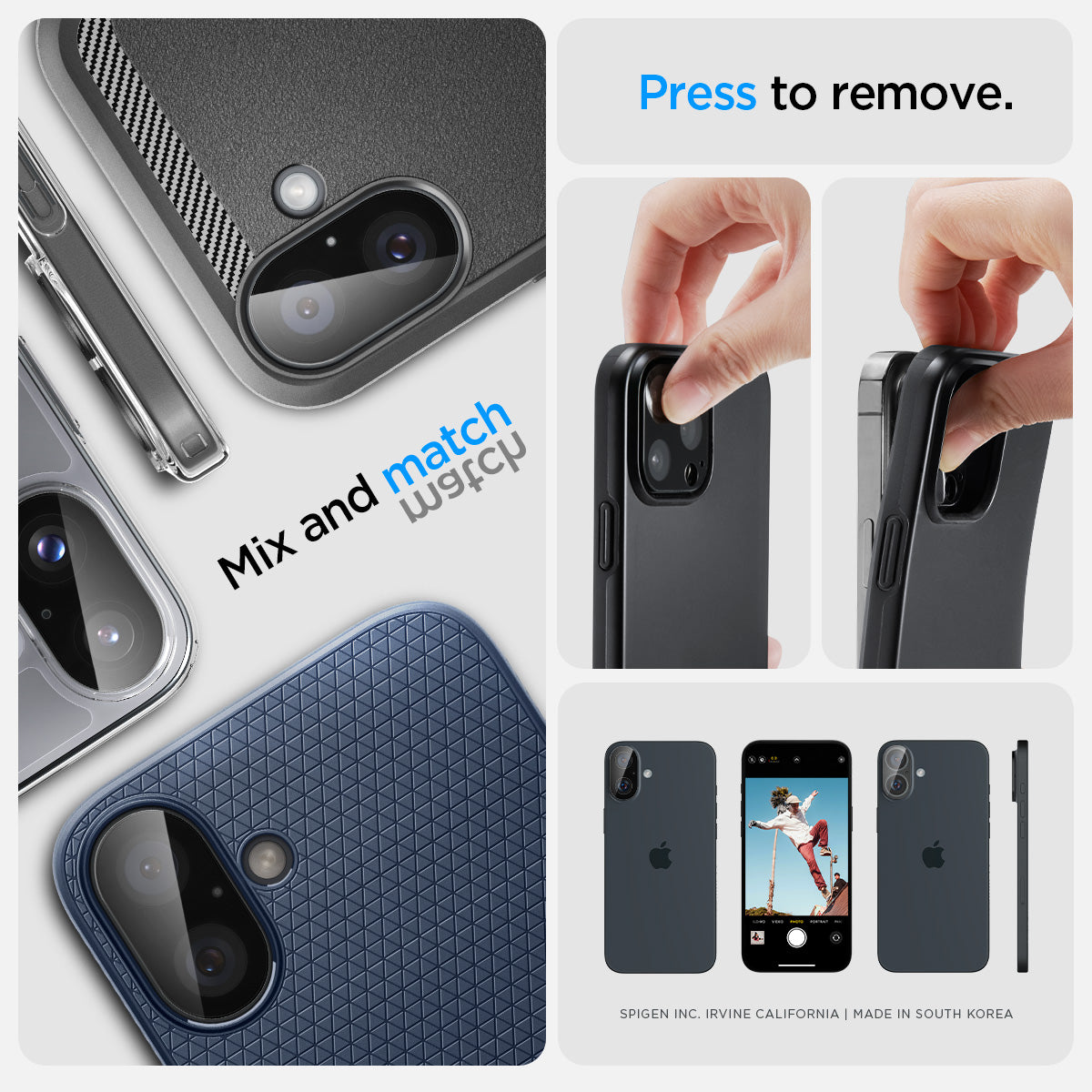 AGL07921 - iPhone 16 Plus / iPhone 16 Optik Pro EZ Fit 