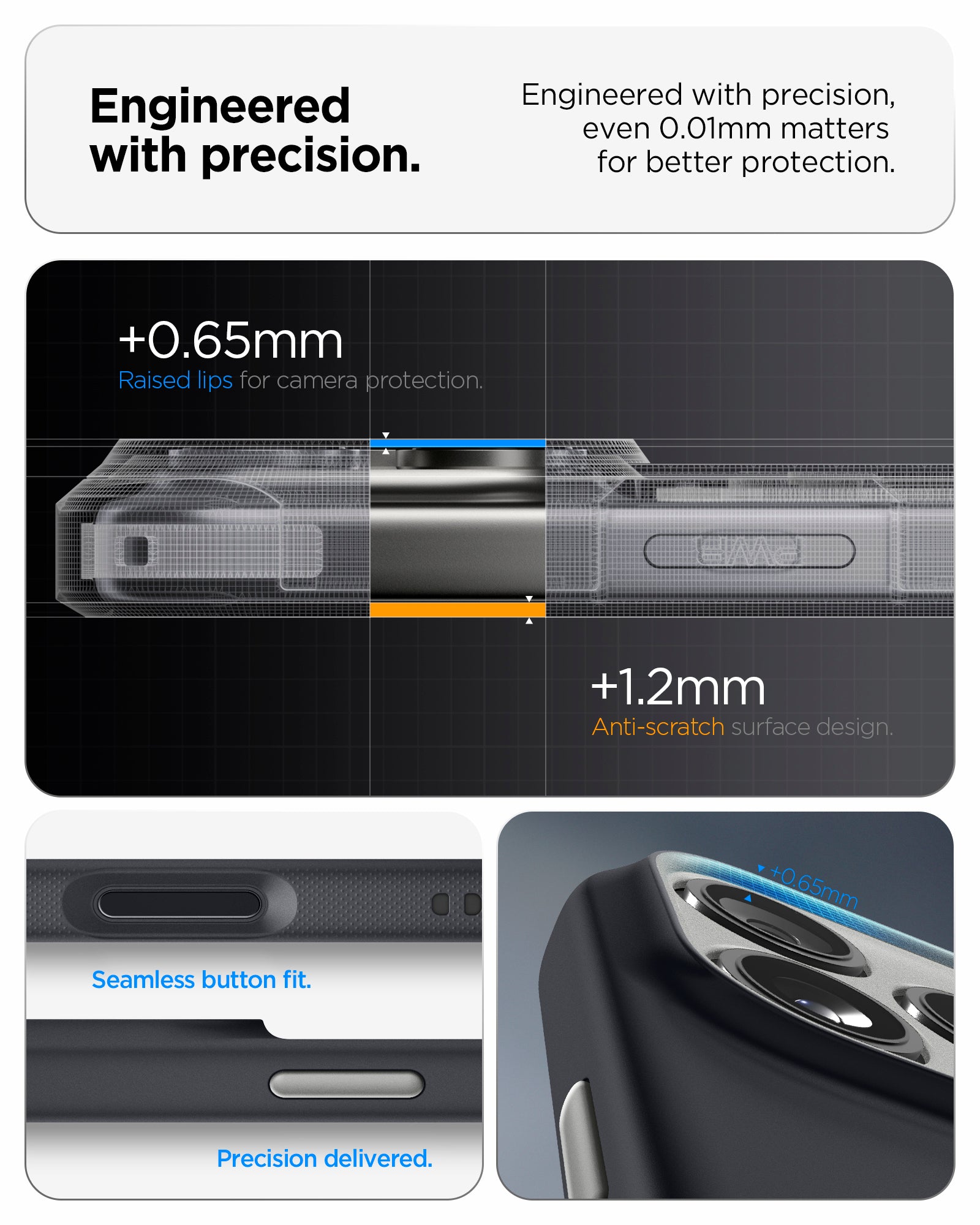 ACS09915 - iPhone 17 Pro Max Case Nano Pop (MagFit) in black sesame 