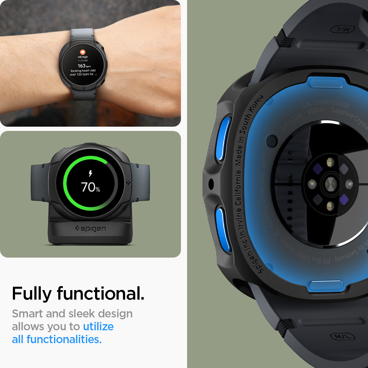ACS09839 - Galaxy Watch 8 40mm Liquid Air 