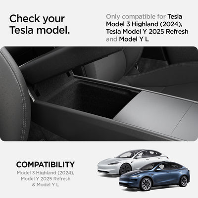Tesla Model 3/Y - Armrest Console Organiser Tray