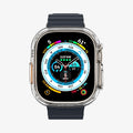 ACS05917 - Apple Watch Ultra (Apple Watch (49mm)) Case Thin Fit in crystal clear showing the front