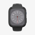 ACS04184 - Apple Watch Series (41mm) Case Thin Fit in black showing the front view