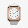 ACS04185 - Apple Watch Series (41mm) Case Thin Fit in starlight showing the front view