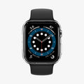 ACS02814 - Apple Watch Series (44mm) Case Thin Fit in crystal clear showing the front