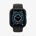 061CS24484 - Apple Watch Series (Apple Watch (40mm)) Case Thin Fit in black showing the front
